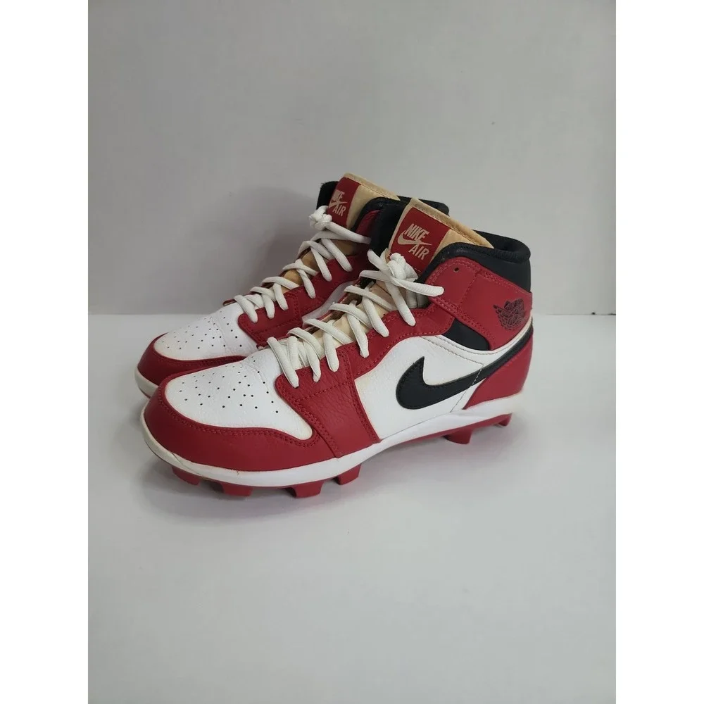 Air Jordan 1 Retro MCS Baseball Cleat Chicago AV5354-611 Men's 9.5